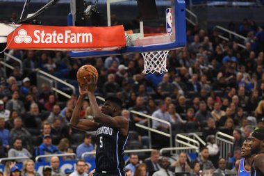 Orlando Magic 29 Ocak 2019 'da Orlando Florida' daki Amway Center 'da OklahomaCity Thunder' a ev sahipliği yaptı. 