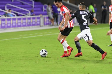 Korintliler, 10 Ocak 2018 'de Orlando City Stadyumu' nda düzenlenen Florida Kupası 'nda PSV Eindhoven' a karşı..  