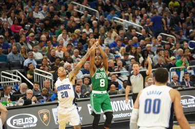 Orlando Magic, Boston Celtics 'i 24 Ocak 2020' de Orlando, Florida 'da Amway Center' da ağırladı.