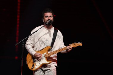 Juanes 'in Orlando Florida' daki Amway Center 'daki konserinde. 20, 2018. Fotoğraf: Marty Jean-Louis