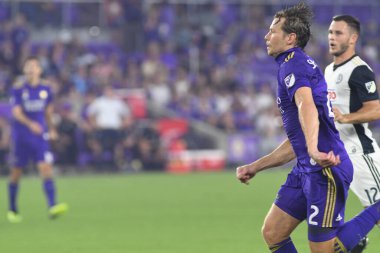 Orlando City SC 1 Eylül 2018 'de Florida Exploria Stadyumu' nda Philadelphia Union 'a ev sahipliği yaptı.