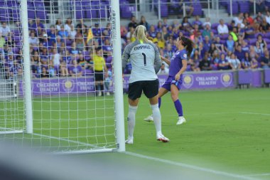 Orlando Pride, 27 Haziran 2018 tarihinde Orlando City Stadyumu 'nda Houston Dash' e ev sahipliği yaptı. Fotoğraf: Marty Jean-Louis