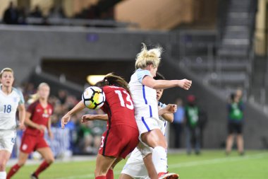 ABD, 7 Mart 2018 tarihinde Orlando City Stadyumu 'ndaki SheBelives Kupası' nda İngiltere ile karşı karşıya geldi..
