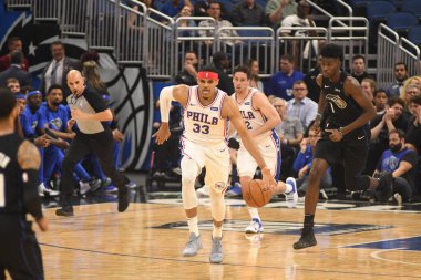 Orlando Magic, Philadelphia 76ers 'ı 25 Mart 2019' da Orlando Florida 'daki Amway Arena' da ağırlıyor.. 