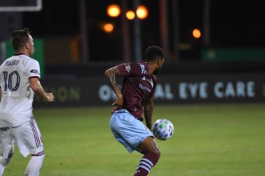 Real Salt Lake, 12 Temmuz 2020 'de Orlando Florida' da düzenlenen MLS Sırt Turnuvası sırasında Colorado Rapids ile karşı karşıya. 