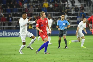 Amerikan Futbol Takımı 15 Kasım 2019 Cuma günü Orlando Florida 'daki Exploria Stadyumu' nda oynanan Concacaf Uluslar Ligi karşılaşmasında Kanada 'ya ev sahipliği yapmaktadır.