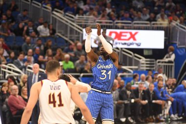 Orlando Magic 14 Mart 2019 Perşembe günü Orlando Florida 'daki Amway Center' da Cleveland Cavaliers 'a ev sahipliği yaptı..