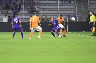 Orlando City SC, 22 Eylül 2018 'de Florida Exploria Stadyumu' nda Houston Dynamo 'yu ağırladı..