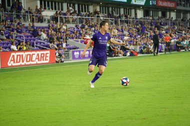 Orlando City, 3 Temmuz 2019 Çarşamba günü Orlando Florida 'daki Exploria Stadyumu' nda Philadelphia Union 'a ev sahipliği yaptı.. 
