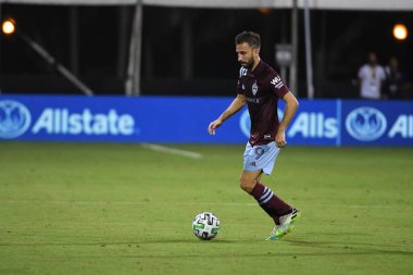 Real Salt Lake, 12 Temmuz 2020 'de Orlando Florida' da düzenlenen MLS Sırt Turnuvası sırasında Colorado Rapids ile karşı karşıya.