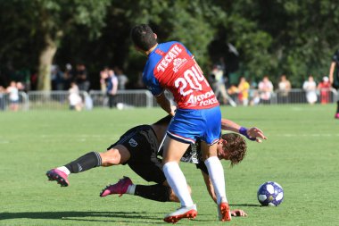 30 Temmuz 2019 'da Orlando Florida' daki Disney 'in Vahşi Spor Dünyası' nda düzenlenen MLS Allstar Haftası sırasında MLS Homegrown oyunu.