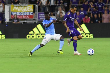Orlando City 26 Temmuz 2018 'de Florida Exploria Stadyumu' nda NYC FC 'ye ev sahipliği yaptı. Fotoğraf: Marty Jean-Louis