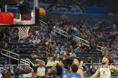 Orlando Magic 10 Kasım 2019 'da Indiana Pacers' ı Amway Center 'da ağırlıyor. Fotoğraf: Marty Jean-Louis
