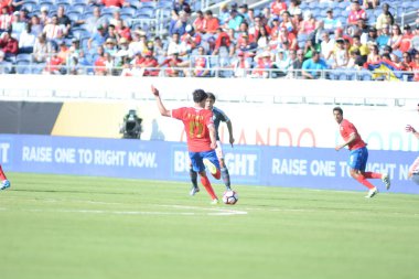 Kosta Rika, Copa America Centenario sırasında Paraguay ile Orlando Florida 'daki Dünya Kampı Stadyumu' nda karşılaştı..
