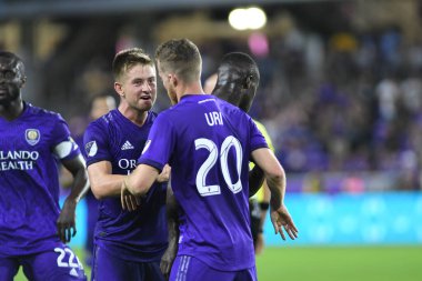 Orlando City 20 Şubat 2019 Çarşamba günü Orlando Fl 'daki Orlando City Stadyumu' nda New England 'a ev sahipliği yaptı.