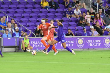 Orlando Pride 28 Haziran 2018 'de Orlando City Stadyumu' nda Houston Dash 'e ev sahipliği yaptı..  