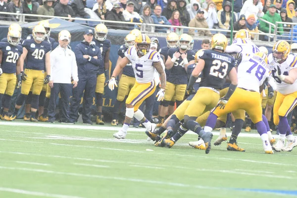 Notre Dame Enfrentará Lsu Durante Citrus Bowl Camping World Stadium —  Fotos de Stock