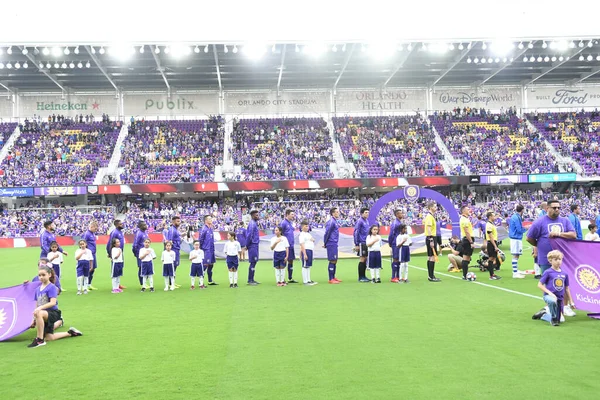 Orlando City Värd För Montreal Impact Orlando City Stadium Orlando — Stockfoto