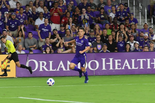 Orlando City SC, 24 Ağustos 2018 'de Florida Exploria Stadyumu' nda Atlanta United 'a ev sahipliği yaptı.