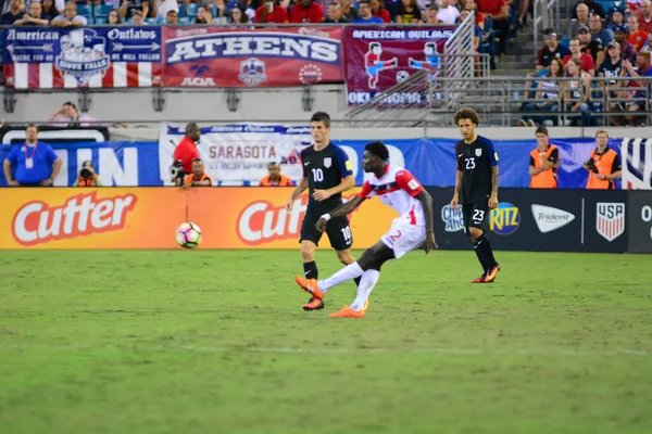 Septiembre 2016 Equipo Fútbol Estados Unidos Organizó Trinidad Tobago Everbank — Foto de Stock