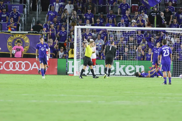 Orlando City, 5 Temmuz 2017 'de Orlando City Stadyumu' nda Toronto FC 'ye ev sahipliği yaptı..  