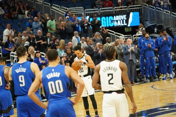 Orlando Magic Hospeda Clippers Amway Center Orlando Florida Domingo Janeiro — Fotografia de Stock