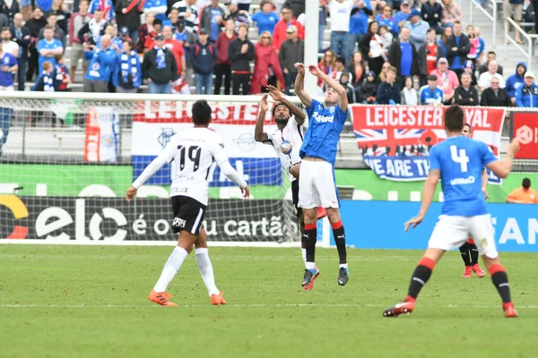 Rangers Corinthians Durante Copa Flórida Spectrum Stadium Janeiro 2018 Orlando — Fotografia de Stock