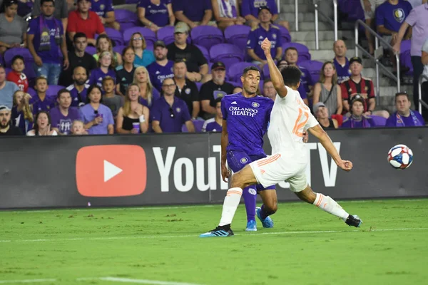 Orlando City Empfängt Samstag Den September 2019 Den Lafc Exploria — Stockfoto