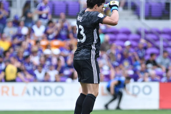 Orlando City Accueille New York City Orlando City Stadium Orlando — Photo