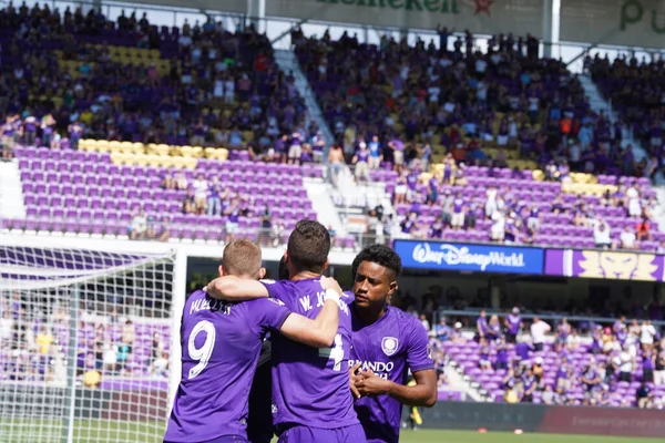 Orlando City Värd Cincinnati Orlando City Stadium Orlando Florida Den — Stockfoto