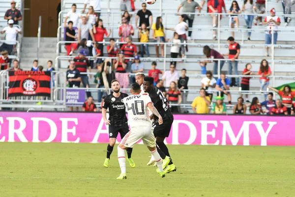 Flamengo Eintracht Frankfurt Karşı Ocak 2019 Cumartesi Günü Orlando City — Stok fotoğraf