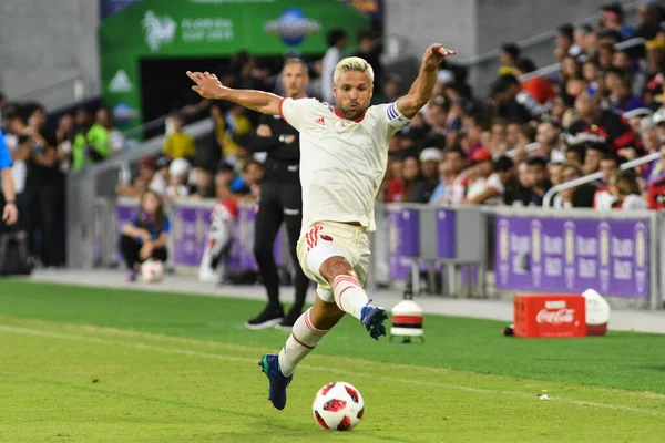 Flamengo Eintracht Frankfurt Στο Orlando City Stadium Σάββατο Ιανουαρίου 2019 — Φωτογραφία Αρχείου