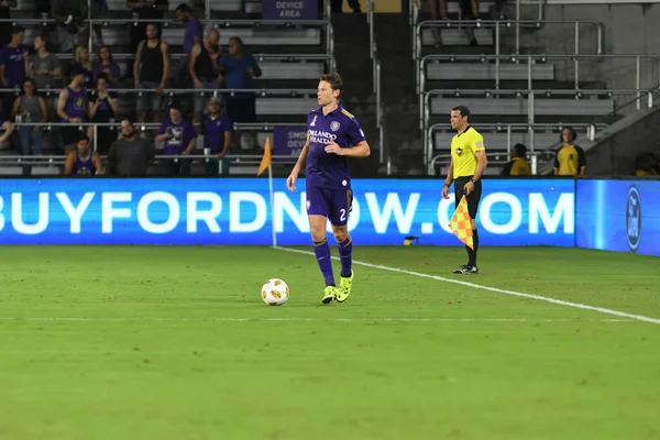 Orlando City Hostitel Philadelphia Union Stadionu Exploria Orlandu Florida Dne — Stock fotografie