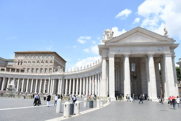 Veduta Della Piazza Principale Vaticano — Foto Stock