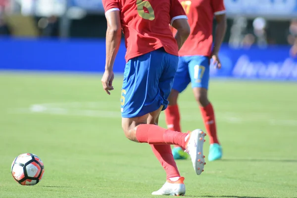 Costa Rica Affronte Paraguay Lors Centenario Copa America Camping World — Photo