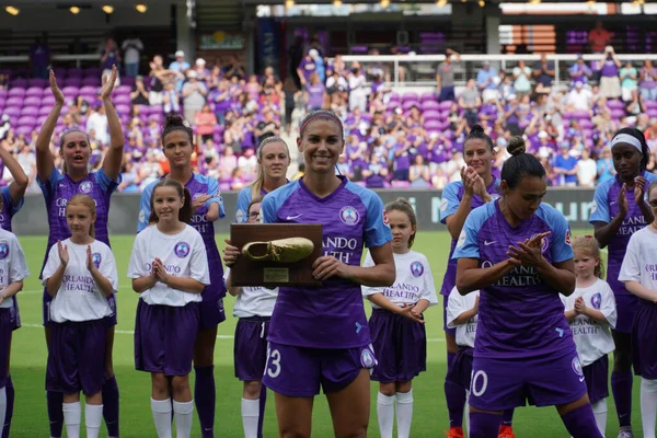 Orlando Pride Host Portand Thorns Orlando City Stadium April 2019 — Stock Photo, Image