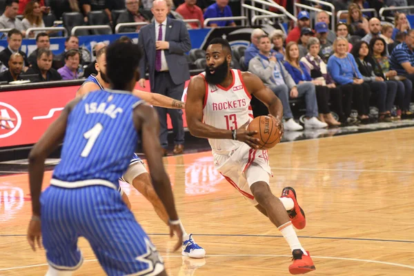 Orlando Magic Organiseert Houston Rockets Amway Arena Zondag Januari 2019 — Stockfoto