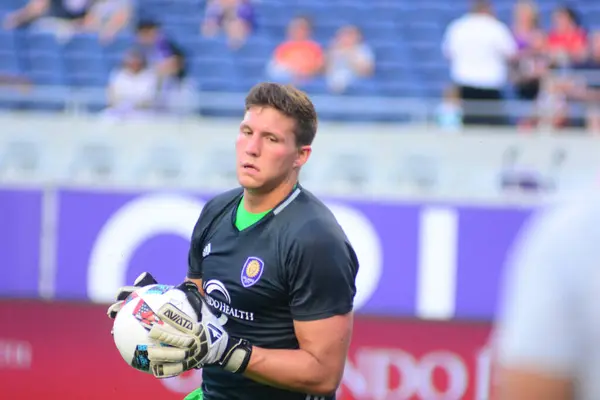 Orlando City Anfitrión Toronto Camping World Stadium Orlando Florida Agosto —  Fotos de Stock