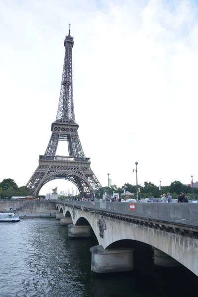 Die Verschönerte Stadt Paris Frankreich Mai 2017 — Stockfoto