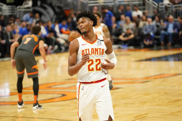 Orlando Magic Empfangen Montag Den Februar 2020 Die Atlanta Hawks — Stockfoto