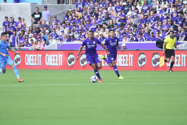 Orlando City Host New York City Orlando City Stadium Orlando — Stockfoto