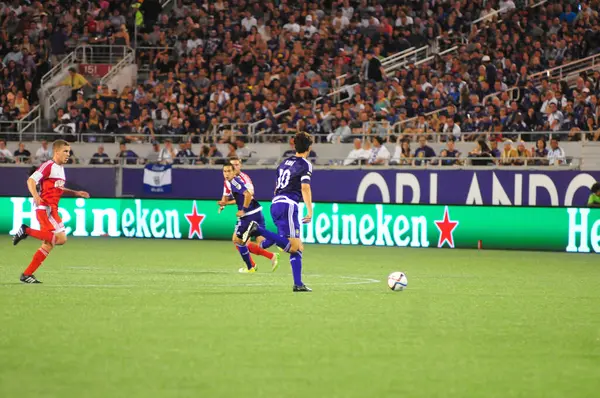 Orlando City Host Galaxy Camping World Stadium Orlando Florida May — Stock Fotó