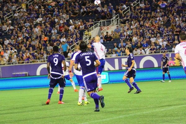 Orlando City Host Toronto Camping World Stadium Orlando Florida Augustus — Stockfoto