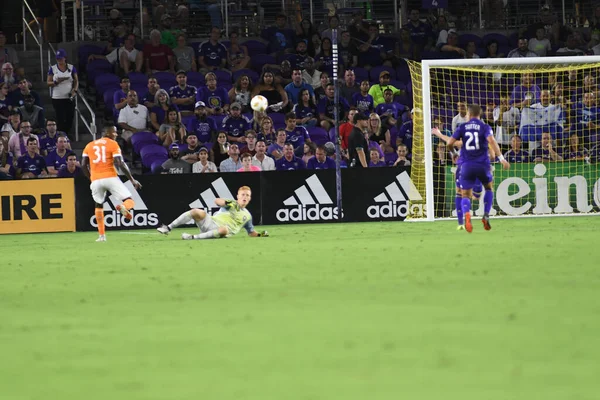 Orlando City SC, 22 Eylül 2018 'de Florida Exploria Stadyumu' nda Houston Dynamo 'yu ağırladı..