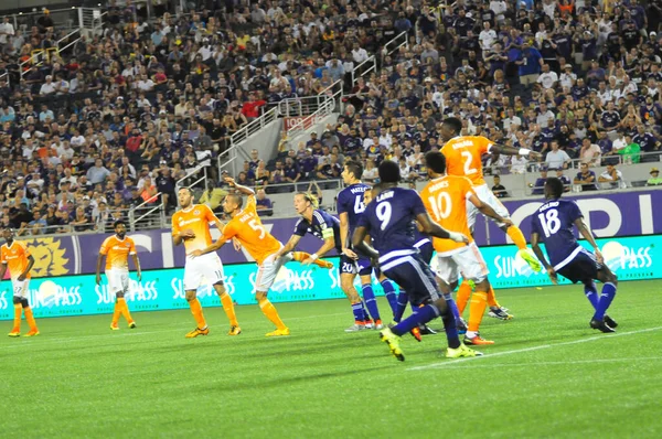 Orlando City Sediou Houston Dynamo Julho 2016 Camping World Stadium — Fotografia de Stock