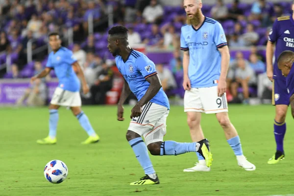 Orlando City 26 Temmuz 2018 'de Florida Exploria Stadyumu' nda NYC FC 'ye ev sahipliği yaptı. Fotoğraf: Marty Jean-Louis