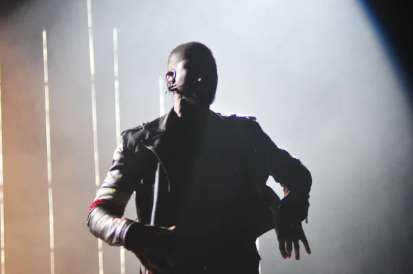 Singer Usher Виступає Amway Center Орландо Флориді Грудня 2015 Року — стокове фото