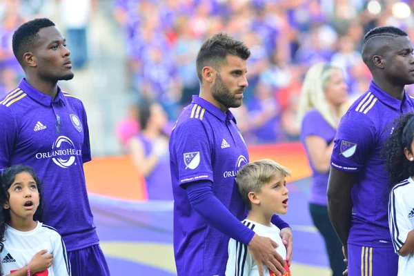 Orlando City, 5 Mart 2017 'de Orlando City Stadyumu' nda NYC FC 'ye ev sahipliği yaptı..  