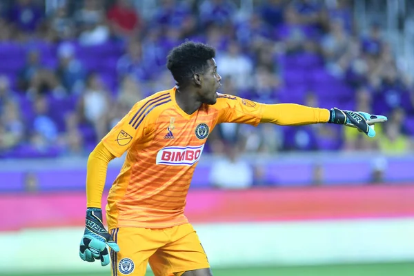 Orlando City Empfängt September 2018 Philadelphia Union Exploria Stadium Orlando — Stockfoto