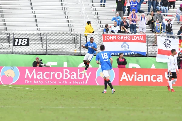 Rangers Corinthians Alatt Florida Cup Spectrum Stadium Január 2018 Orlando — Stock Fotó